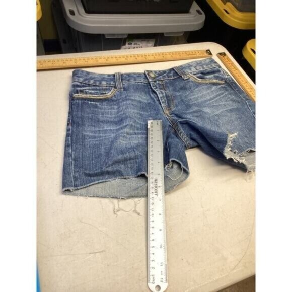 GRANDPA MOB WIFE CLEAN GIRL OFFICE FAIRY CORE  American Eagle Women's Shorts - Picture 2 of 4